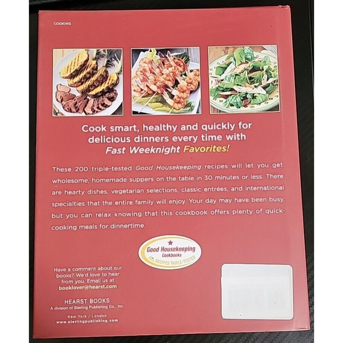 Good Housekeeping Fast Weeknight Favorites Cookbook