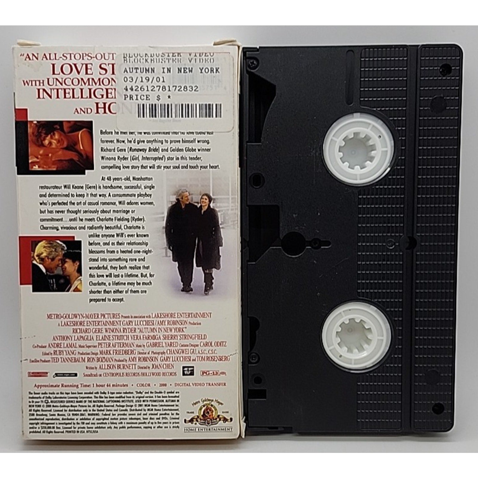 Autumn in New York (VHS, 2001)