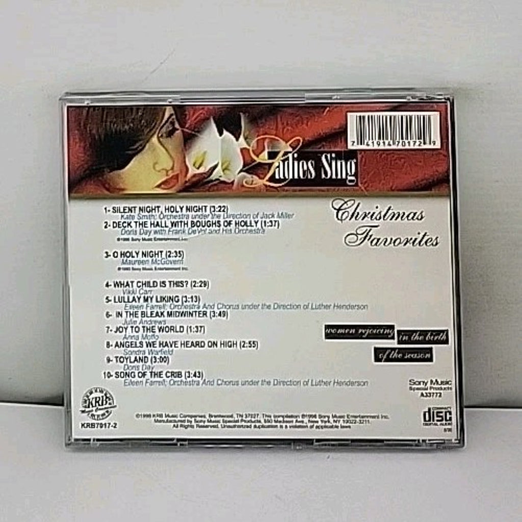 Ladies Sing Christmas Favorites CD 1996 Various Artists Holiday Sony