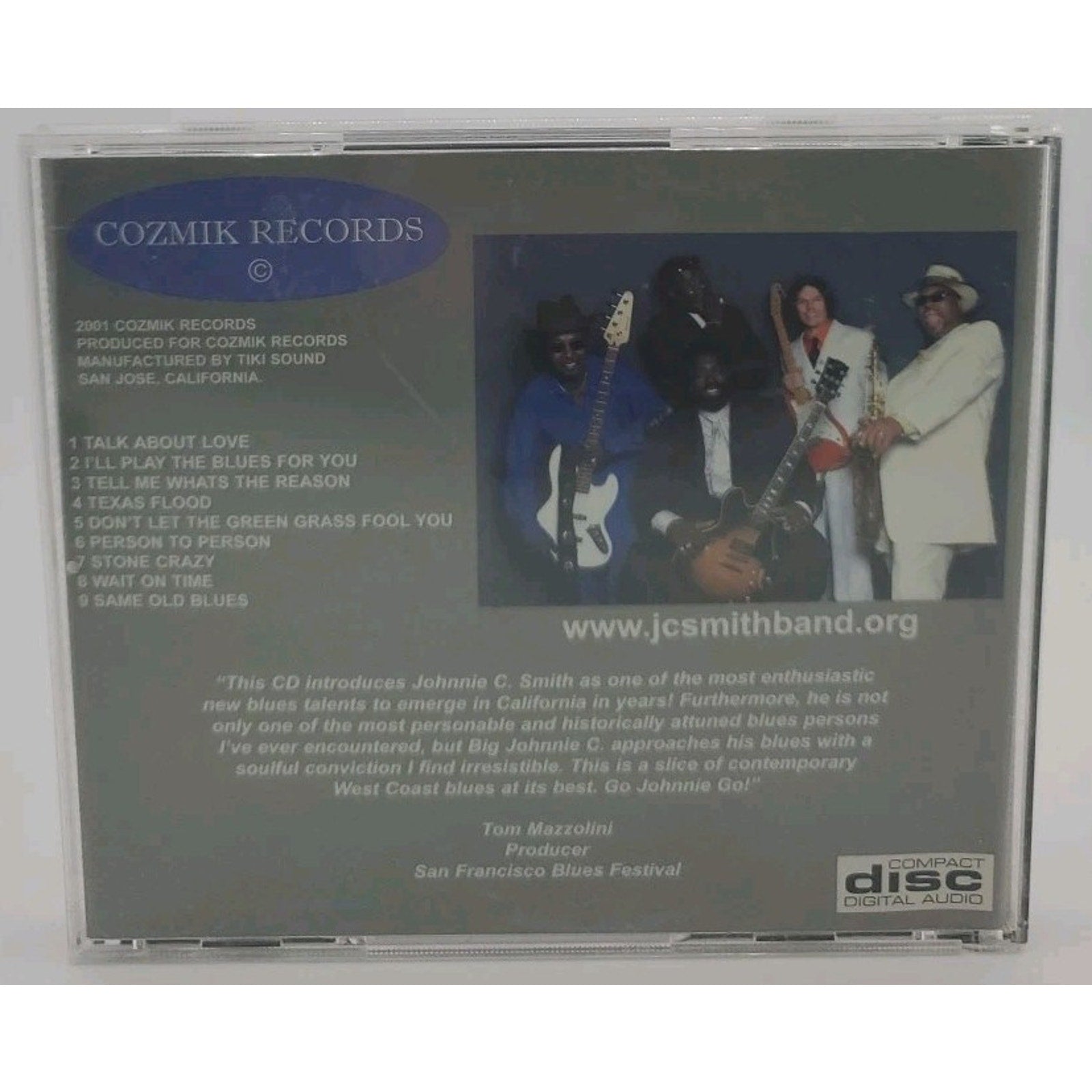 J.C. Smith Band The Midnight Creeper CD