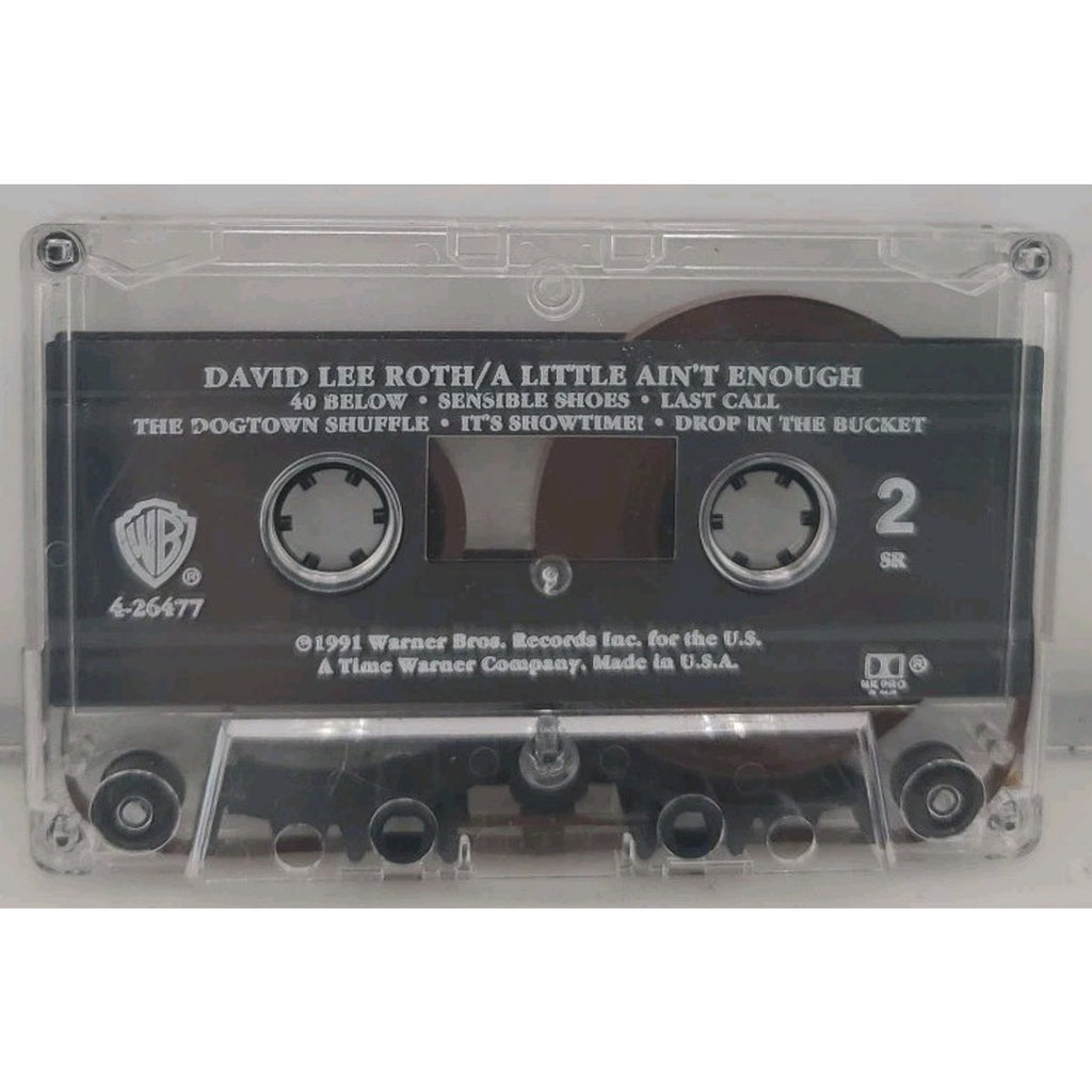 David Lee Roth, A Little Ain't Enough - 1991 Cassette