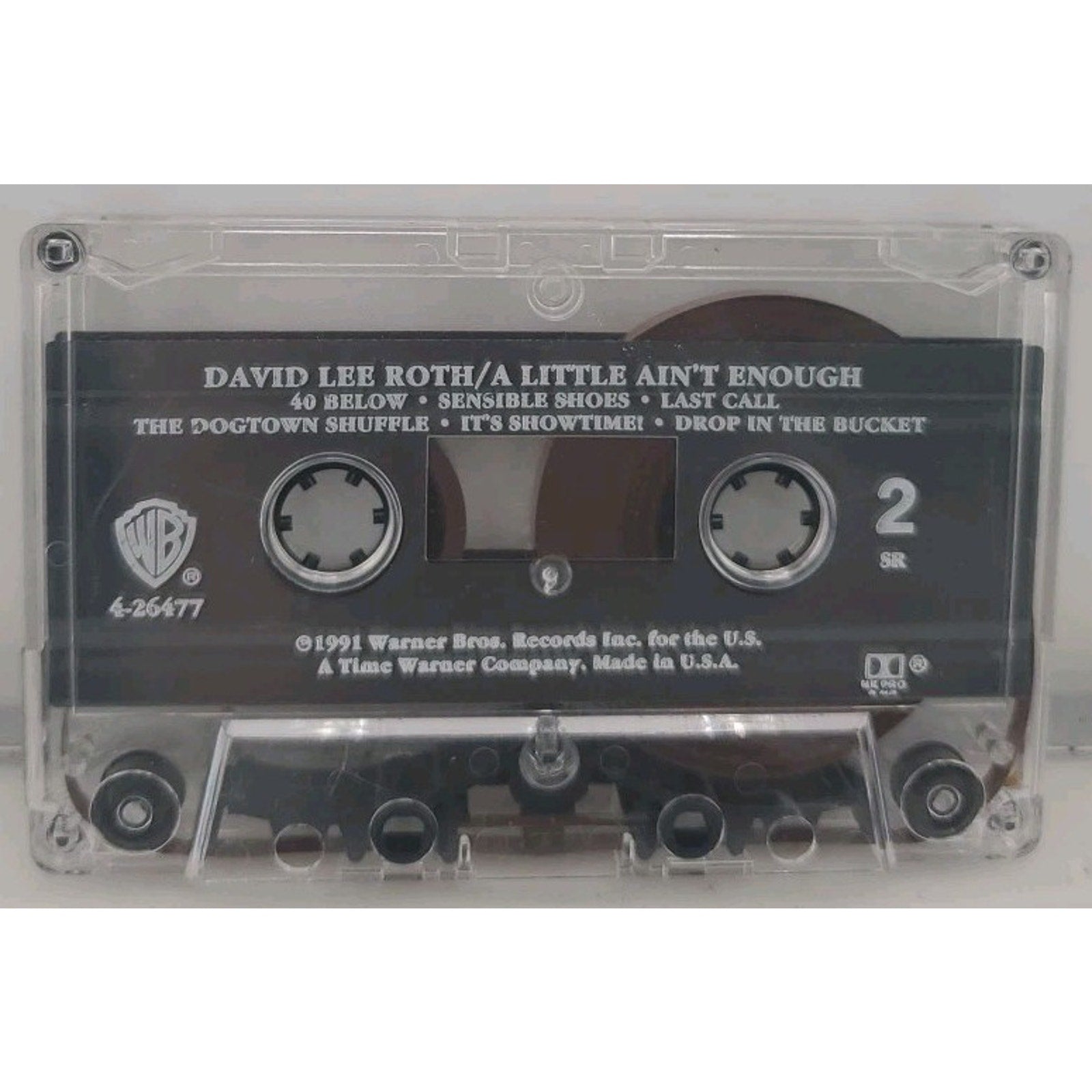 David Lee Roth, A Little Ain't Enough - 1991 Cassette