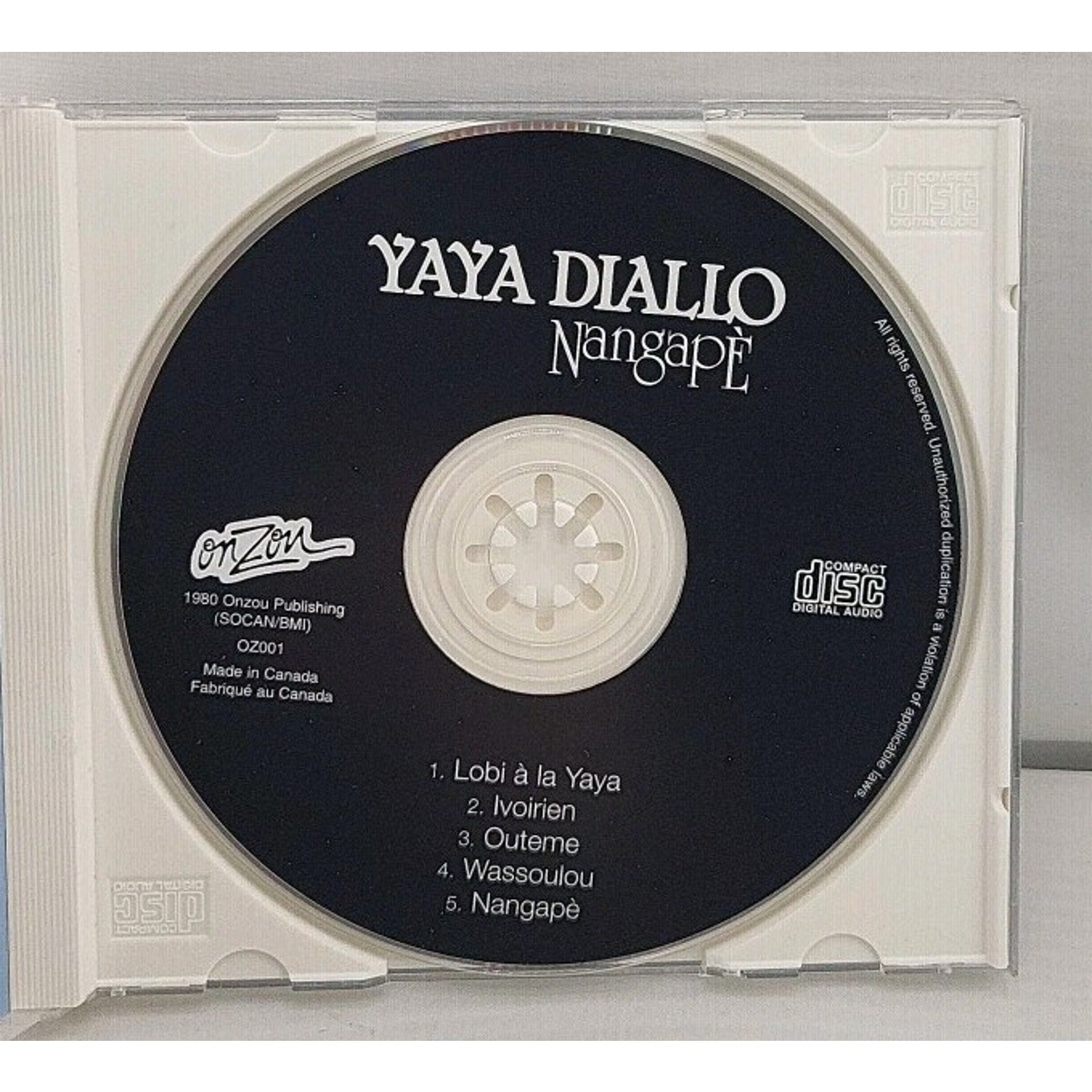 Nangape by Yaya Diallo (CD, 2002)