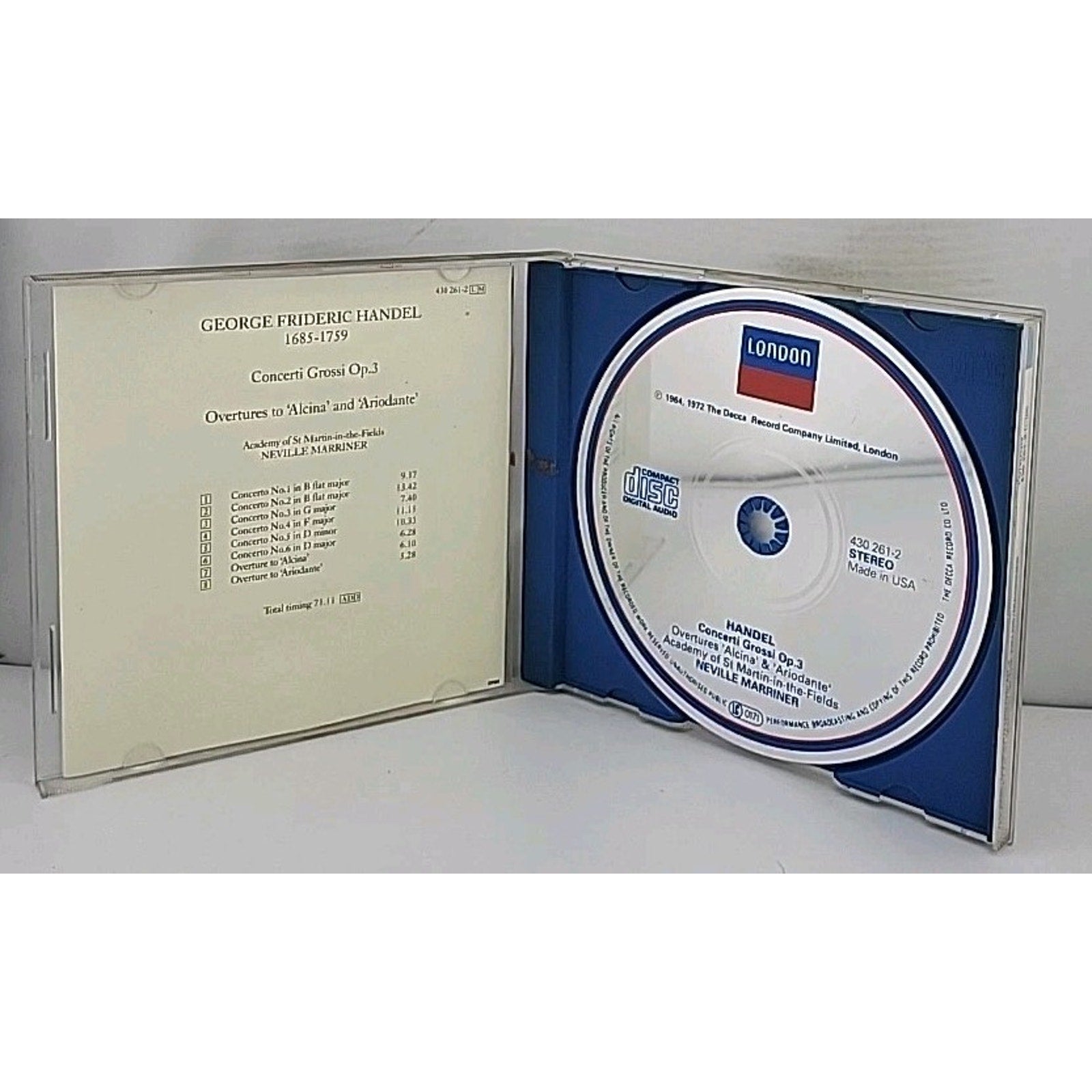Handel - Concerti Grossi - CD