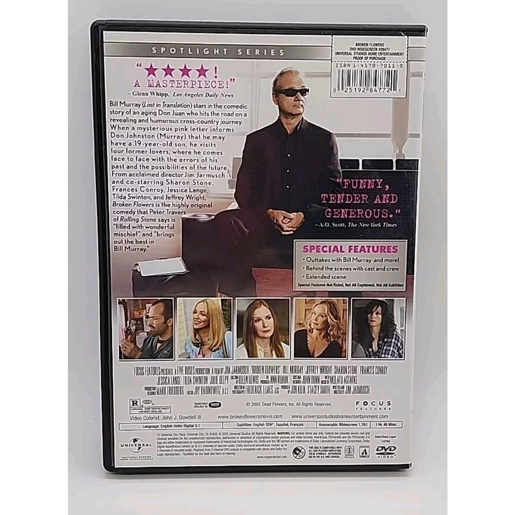 Broken Flowers (DVD, 2005)