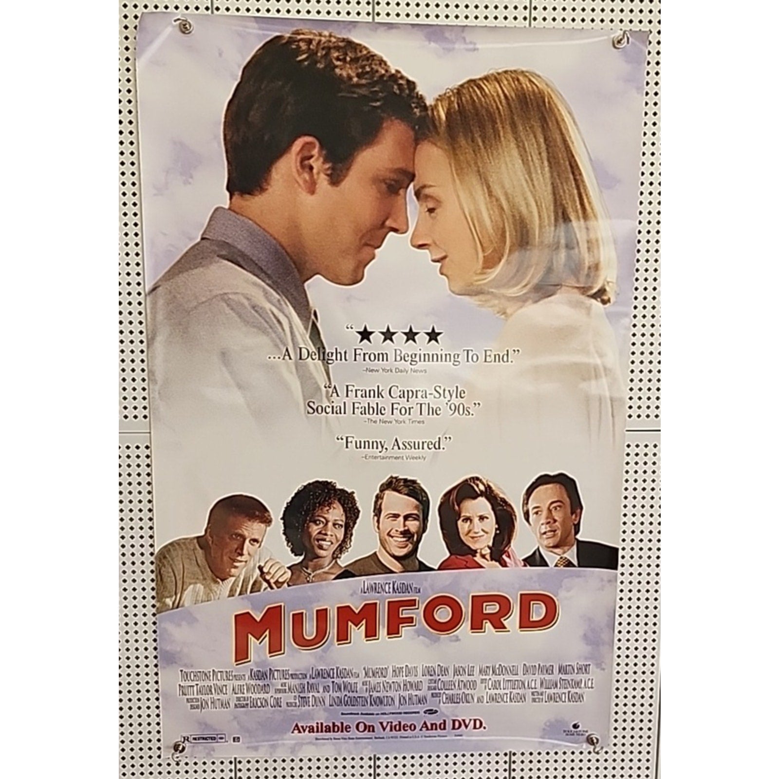Mumford Movie DVD Poster Original SS 27" x 40"