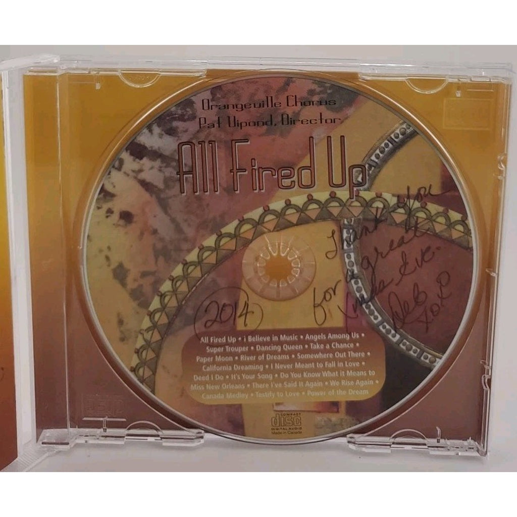 Orangeville Chorus All Fired Up (CD)