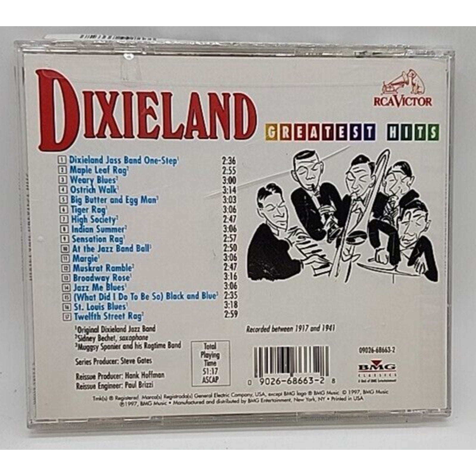 Dixieland Greatest Hits [RCA] by Various Artists (CD, Jan-1997, RCA)