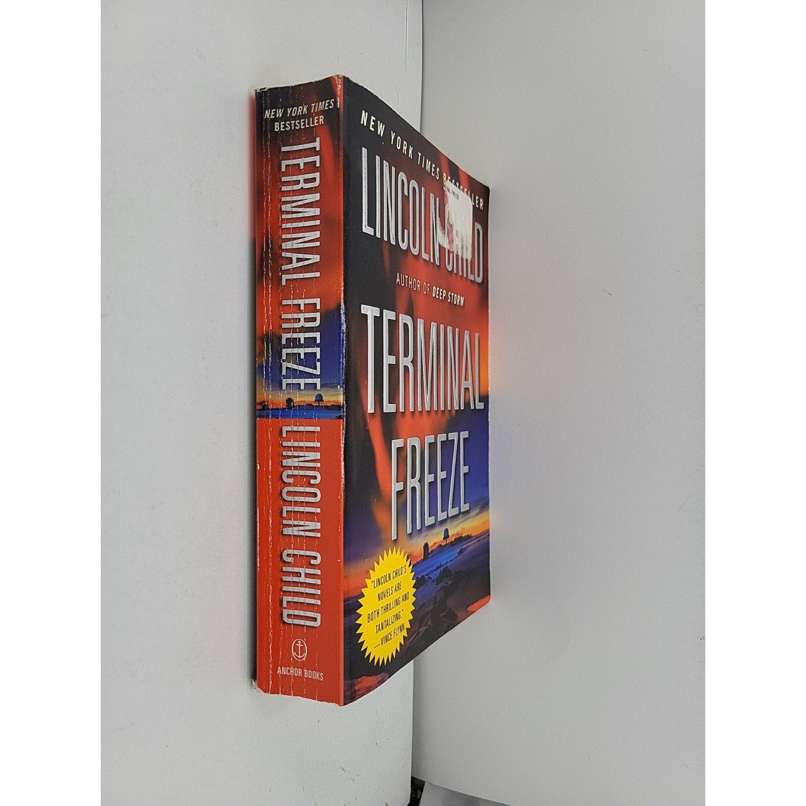 Terminal Freeze by Lincoln Child (2009, Mass Market)