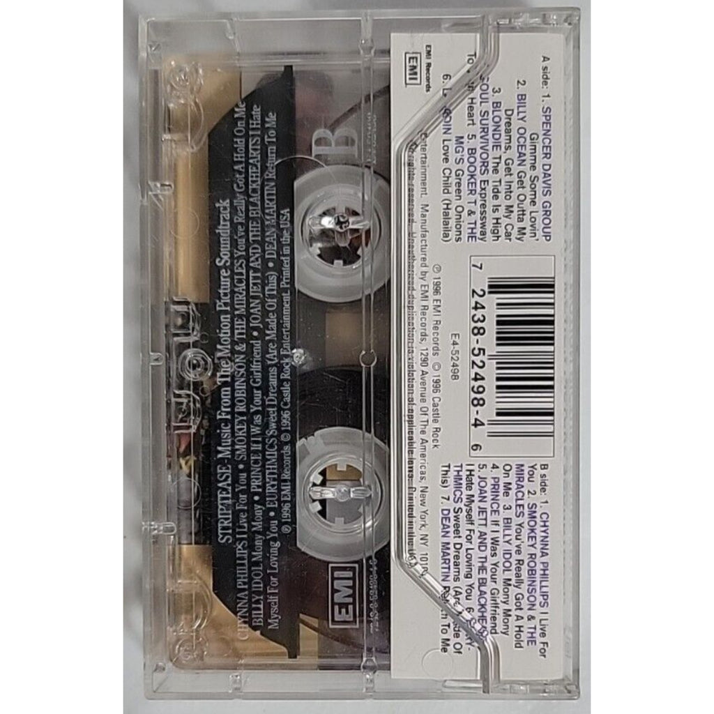 Striptease by Original Soundtrack (Cassette, Jun-1996, EMI Music Distribution)