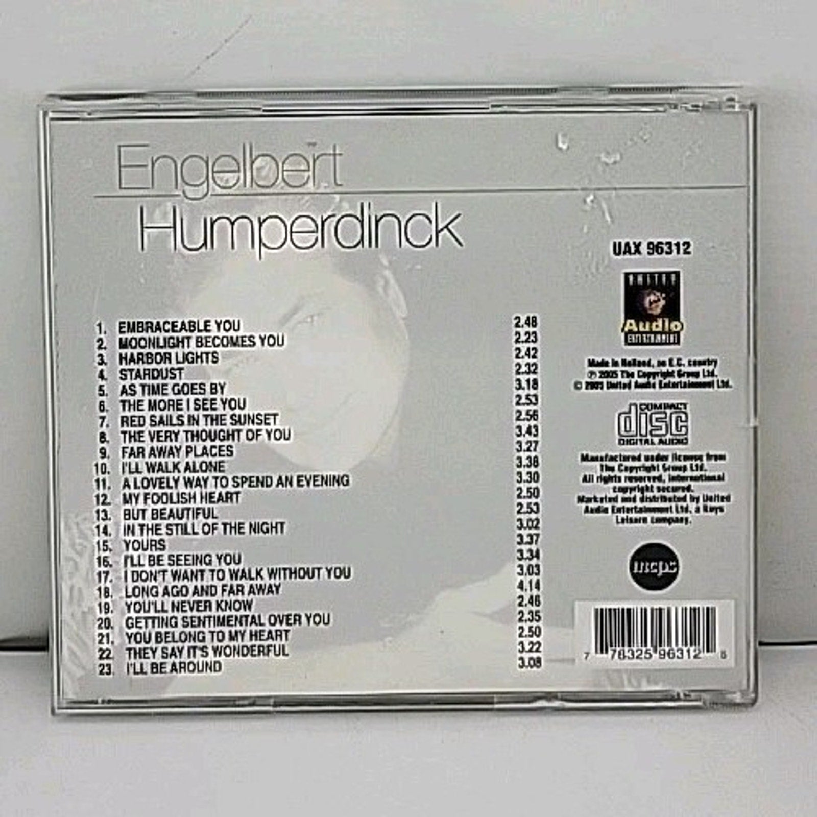 Embraceable You by Engelbert Humperdinck (CD, 2004)