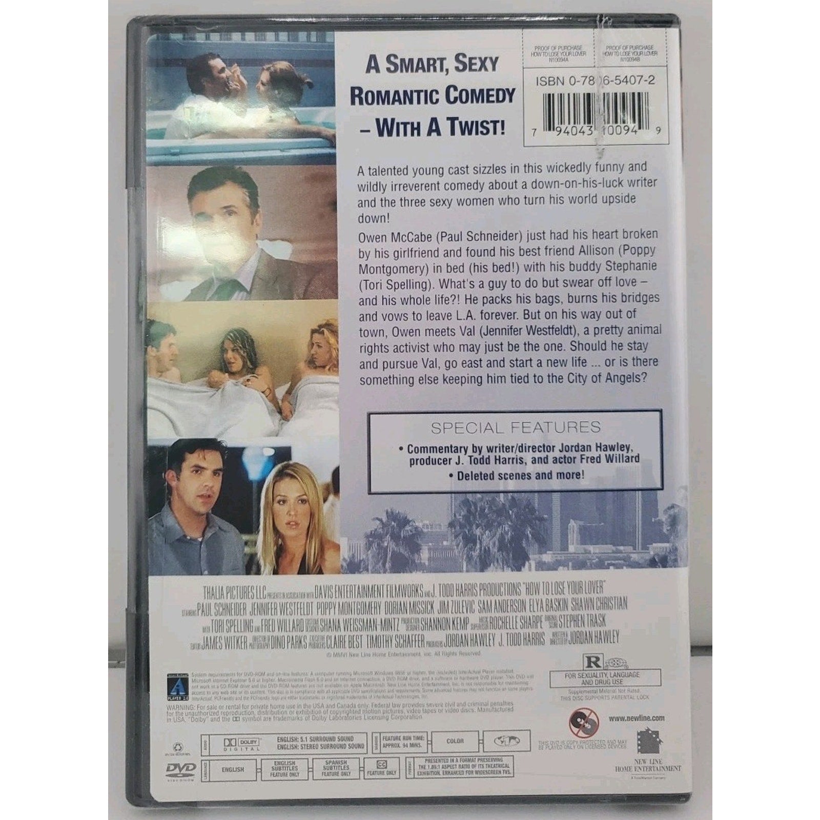 How to Lose Your Lover (DVD, 2004) *Brand New*