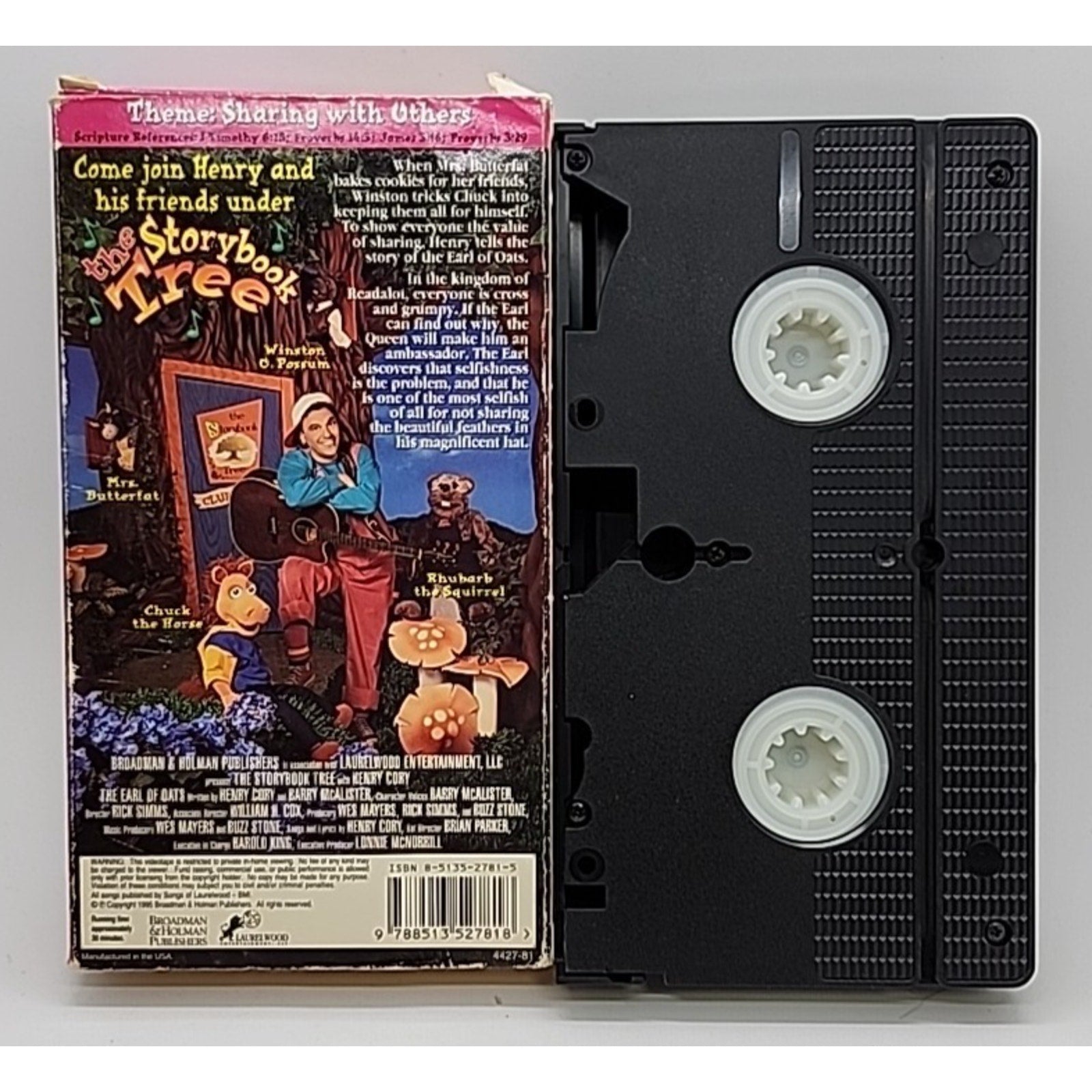 The Storybook Tree The Earl of Oats Story Sing-Along (VHS 1995)