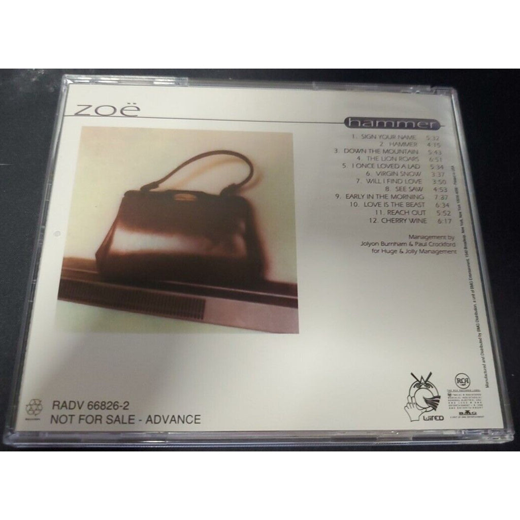 Hammer by Zoë (England) (CD, Jun-1996, RCA)