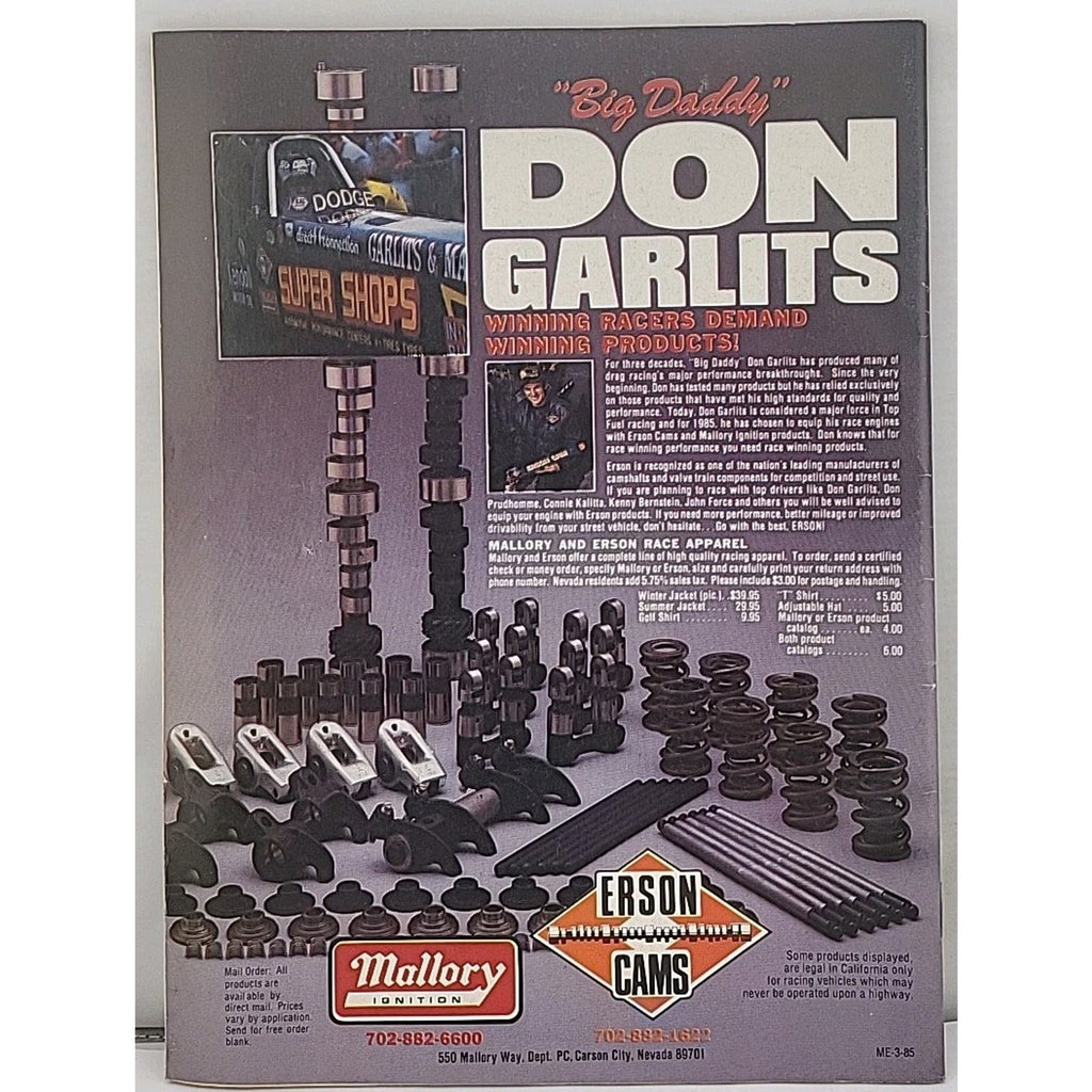 Popular Cars Magazine August 1985 Volume 7 Number 8