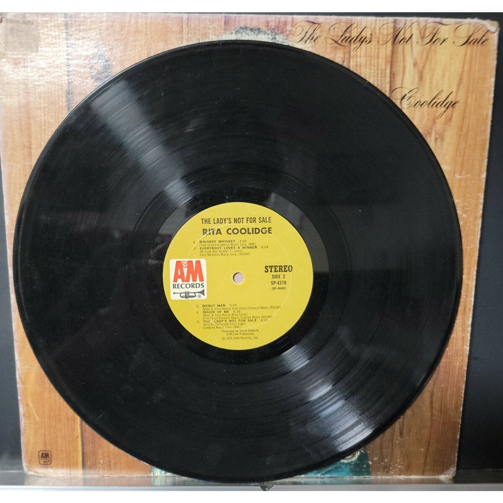 Rita Coolidge ‎– The Lady's Not For Sale (Vinyl)