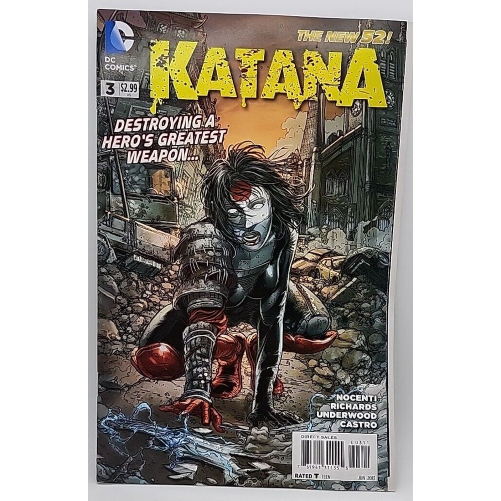 DC Katana Comic Books #3 [Paperback] The New 52!
