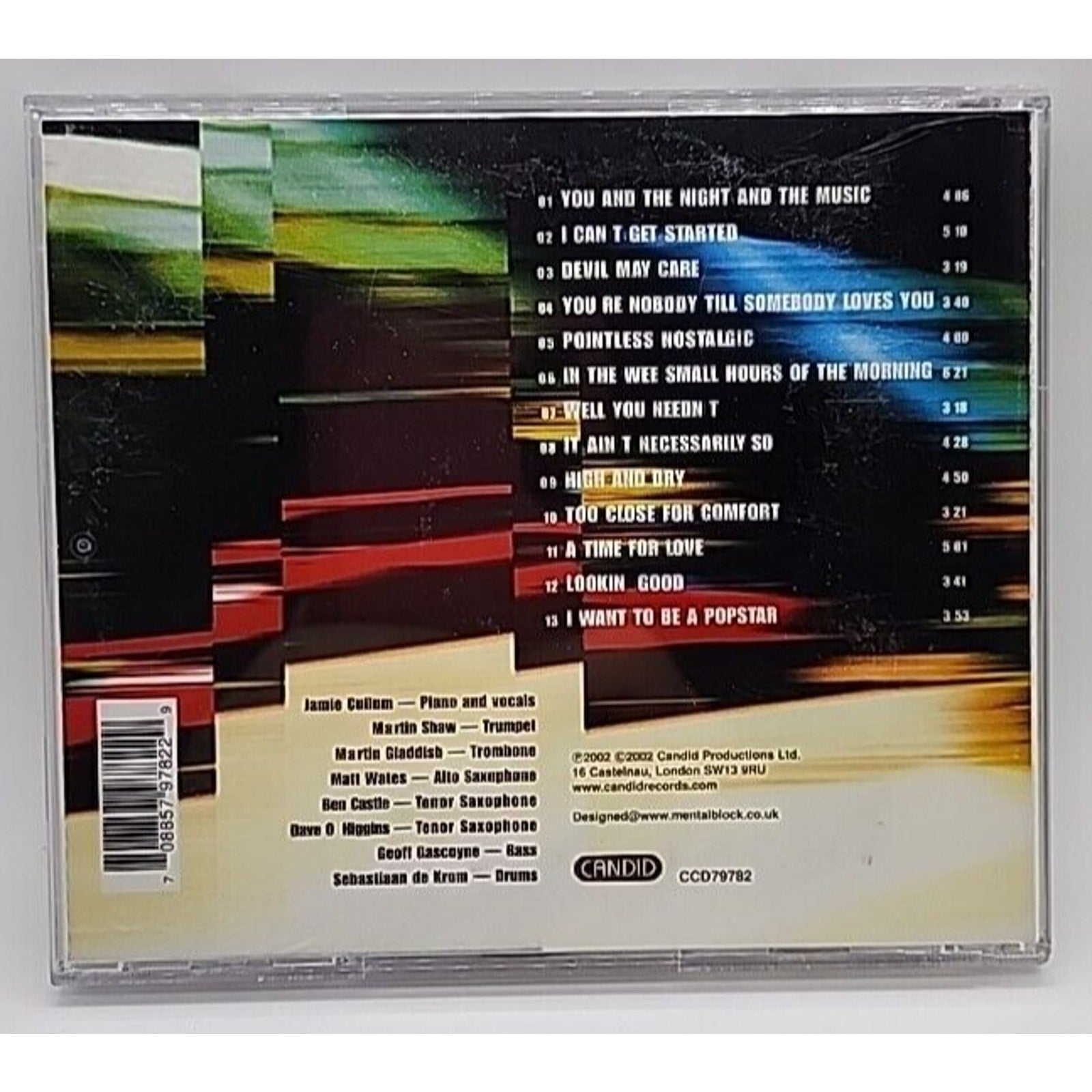 Pointless Nostalgic by Cullum, Jamie (CD, 2003)