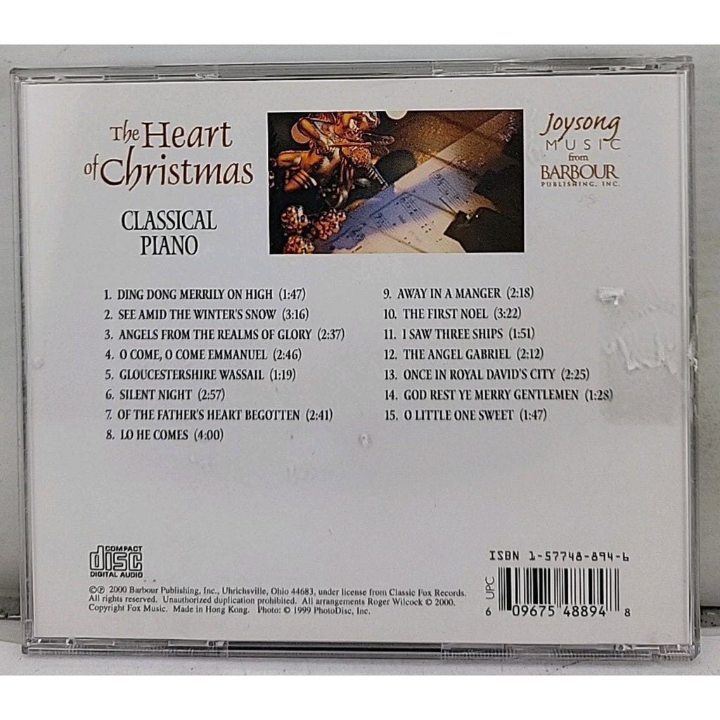 The Heart of Christmas - Classical Piano CD