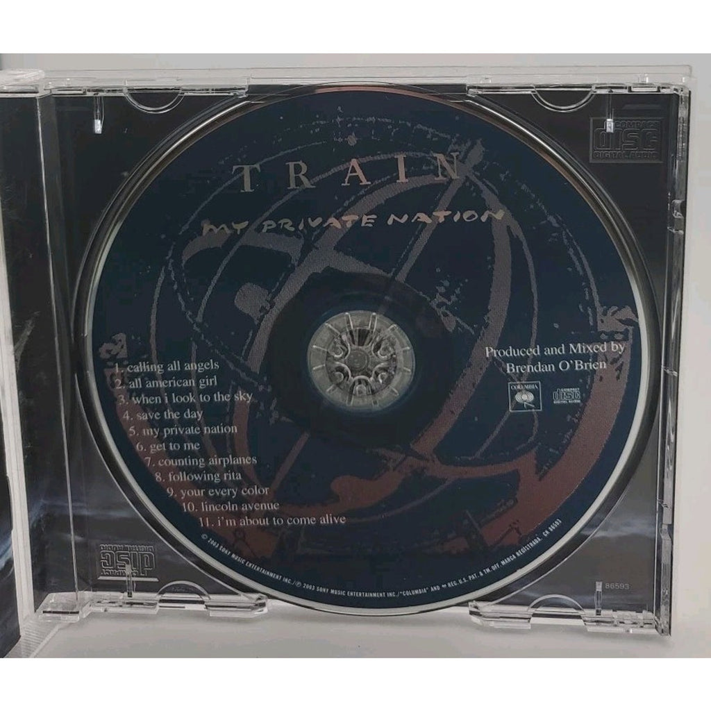 My Private Nation by Train (CD, 2003)