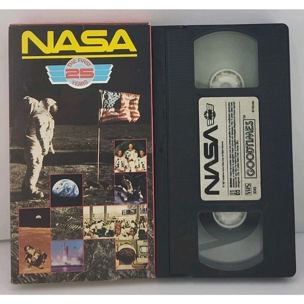 NASA The First 25 Years VHS 1983 Documentary Space Exploration