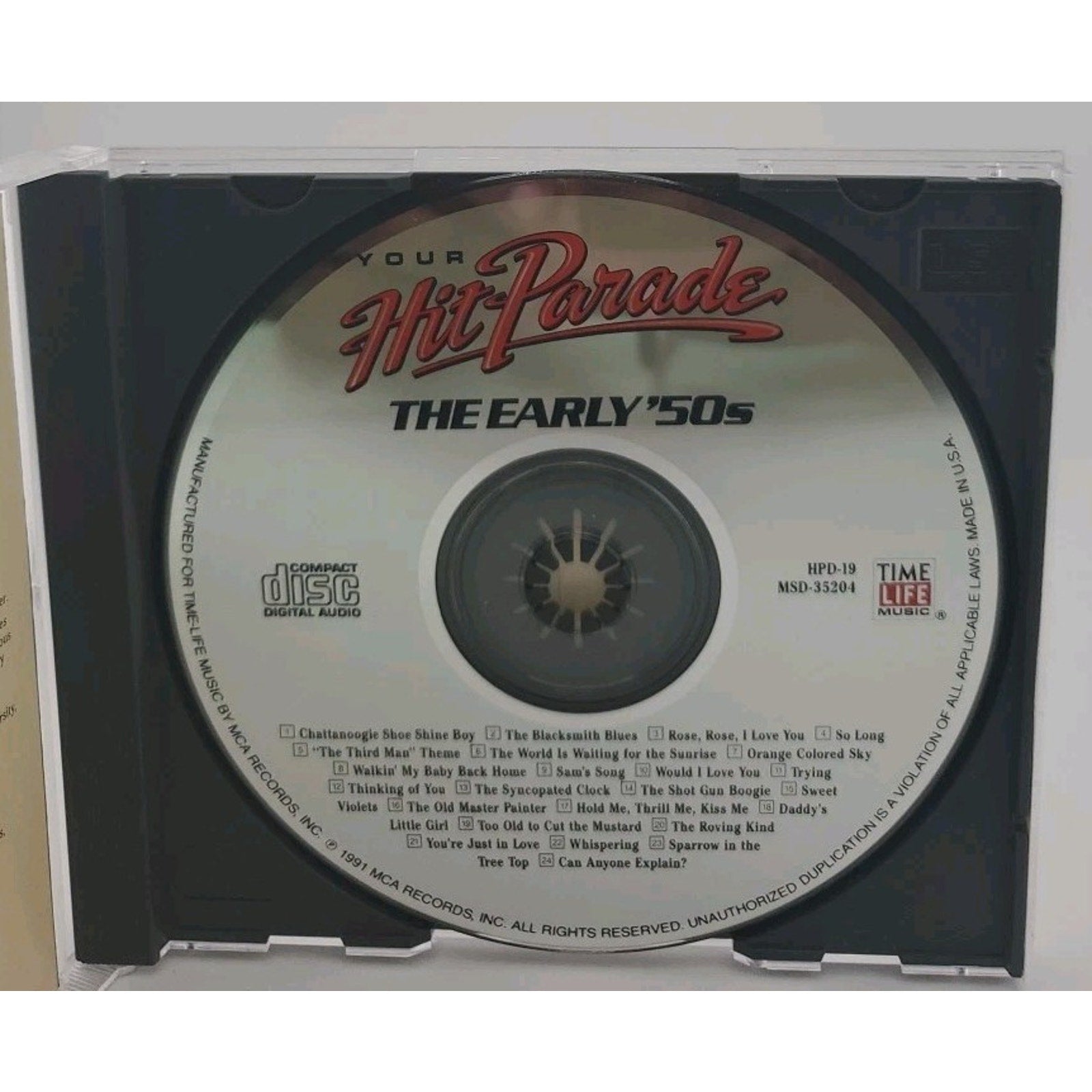 Your Hit Parade: The 50s (CD, Time Life Music)