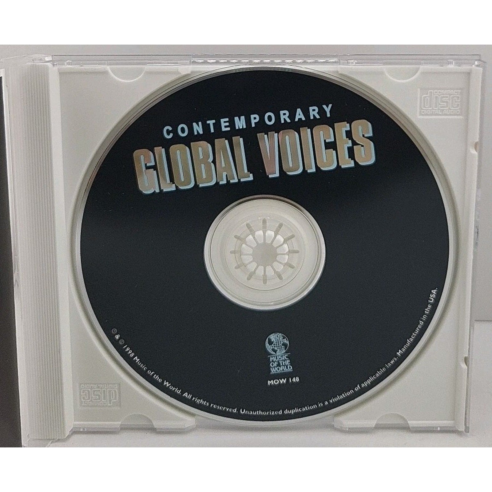 Contemporary Global Voices by Various Artists (CD, Feb-2000, Music Of The World)