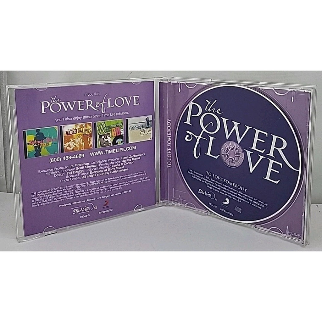 The Power Of Love - To Love Somebody - Slow Rock CD