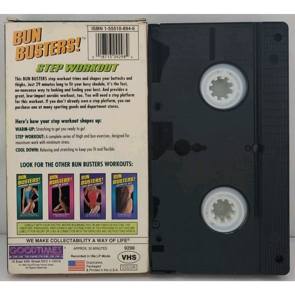 Bun Busters! Step Workout (VHS)