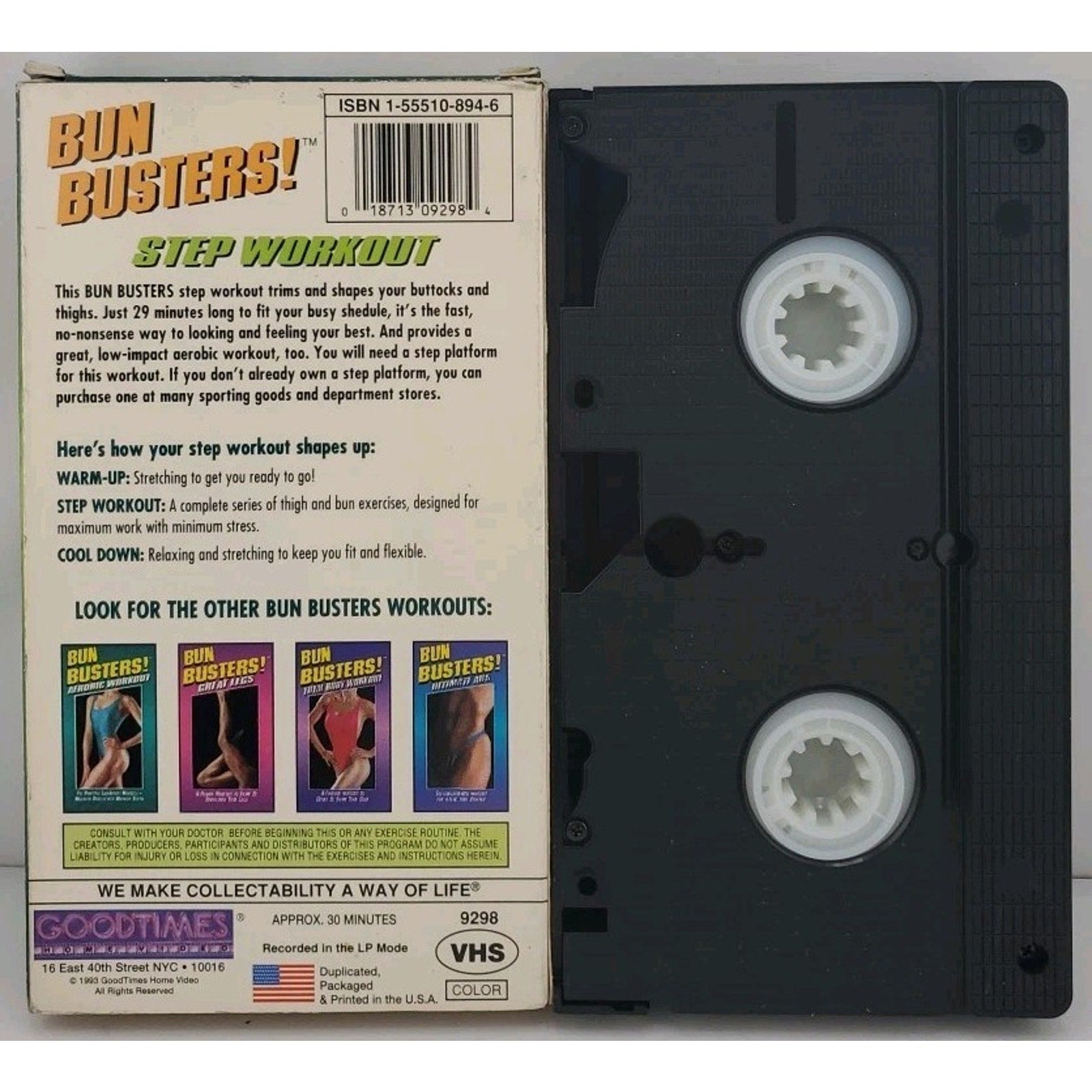 Bun Busters! Step Workout (VHS)