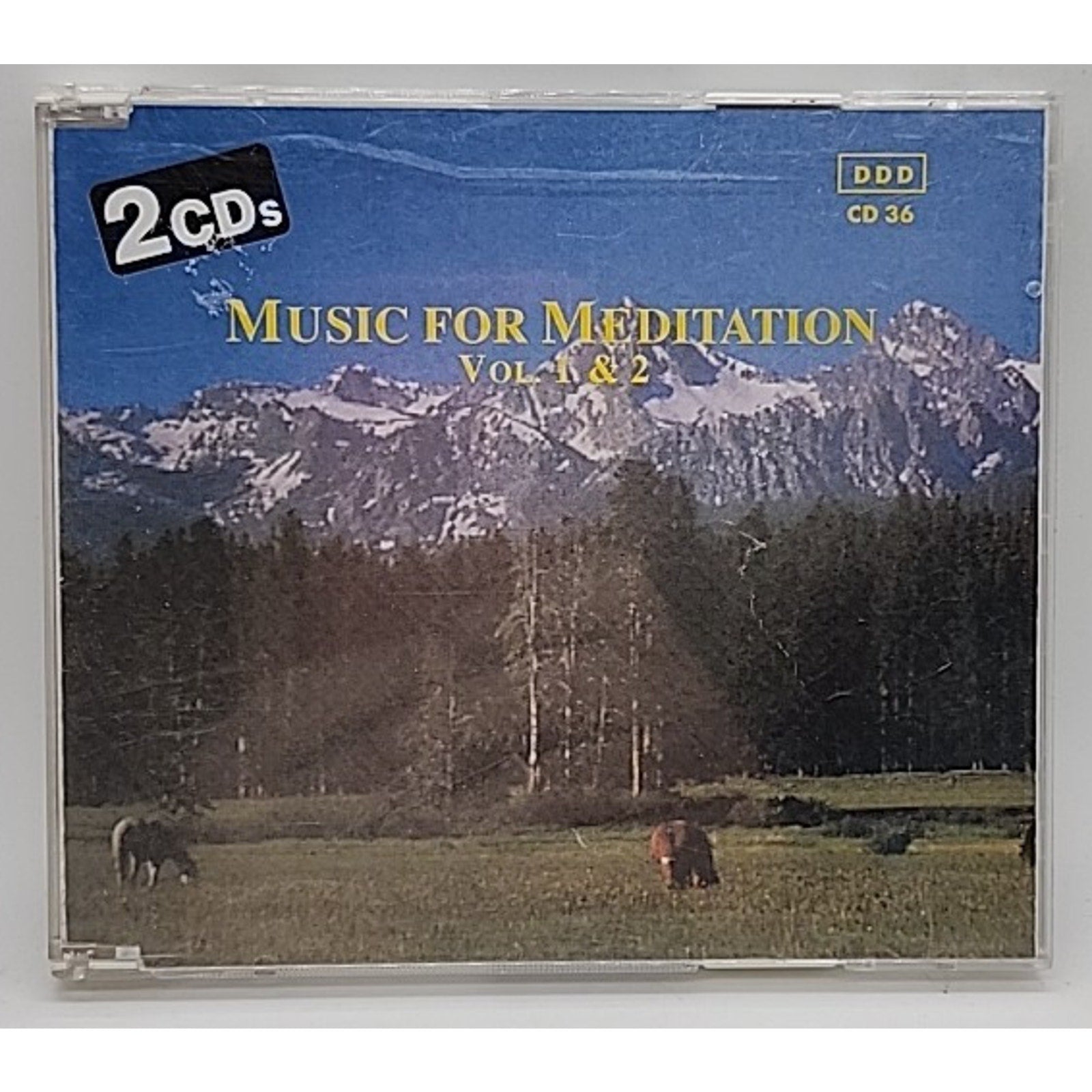 Music for Meditation Vol 1 & 2 (CD, 1992, Pilz / Mediaphon) Vienna Master Series