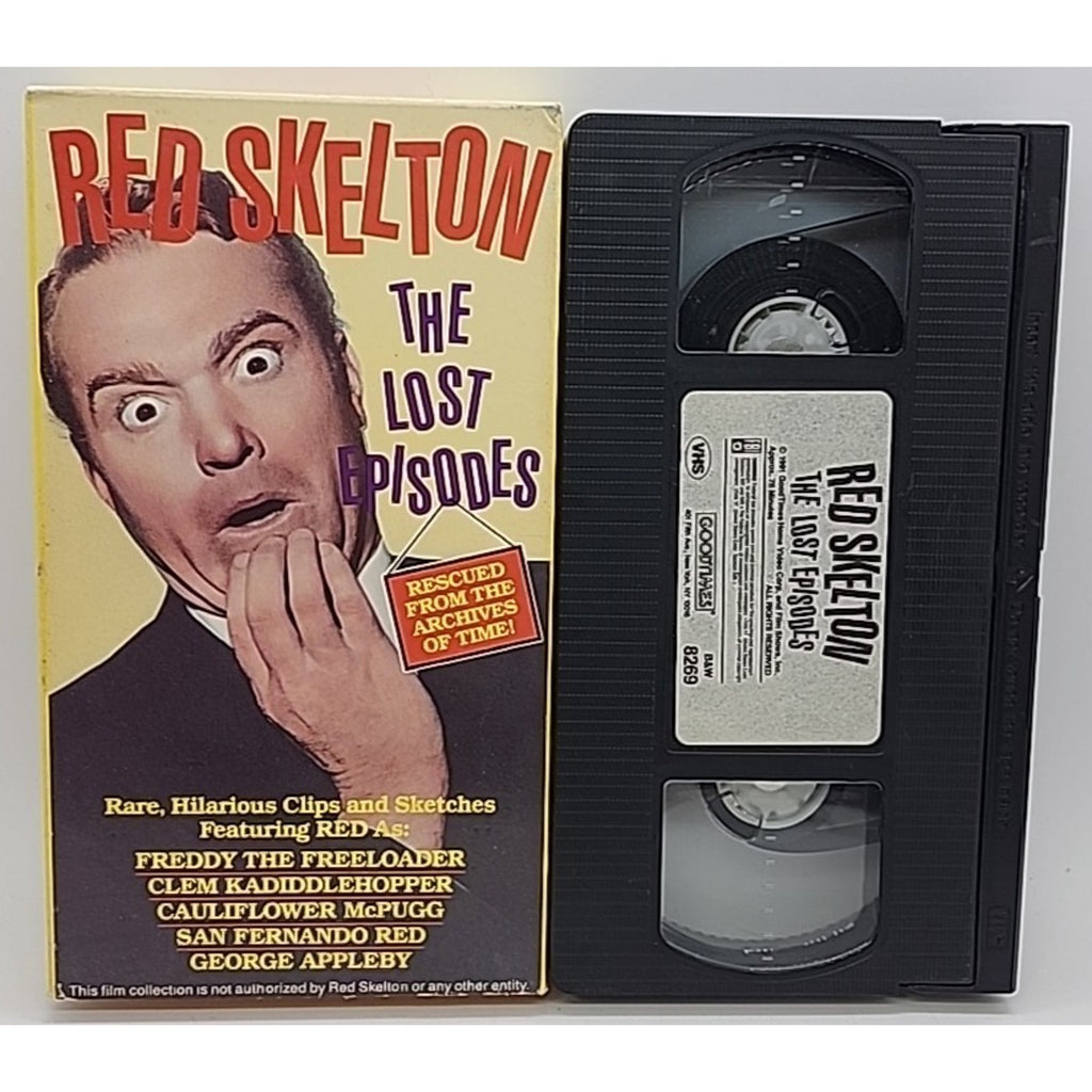 Red Skelton - The Lost Episodes: Rescued From The Archives Of Time (VHS, 2001)