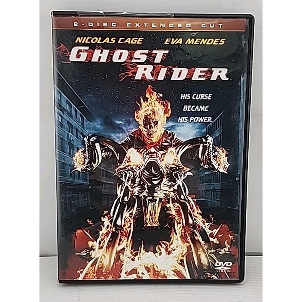 Ghost Rider (DVD, 2007, 2-Disc Set, Extended Cut)