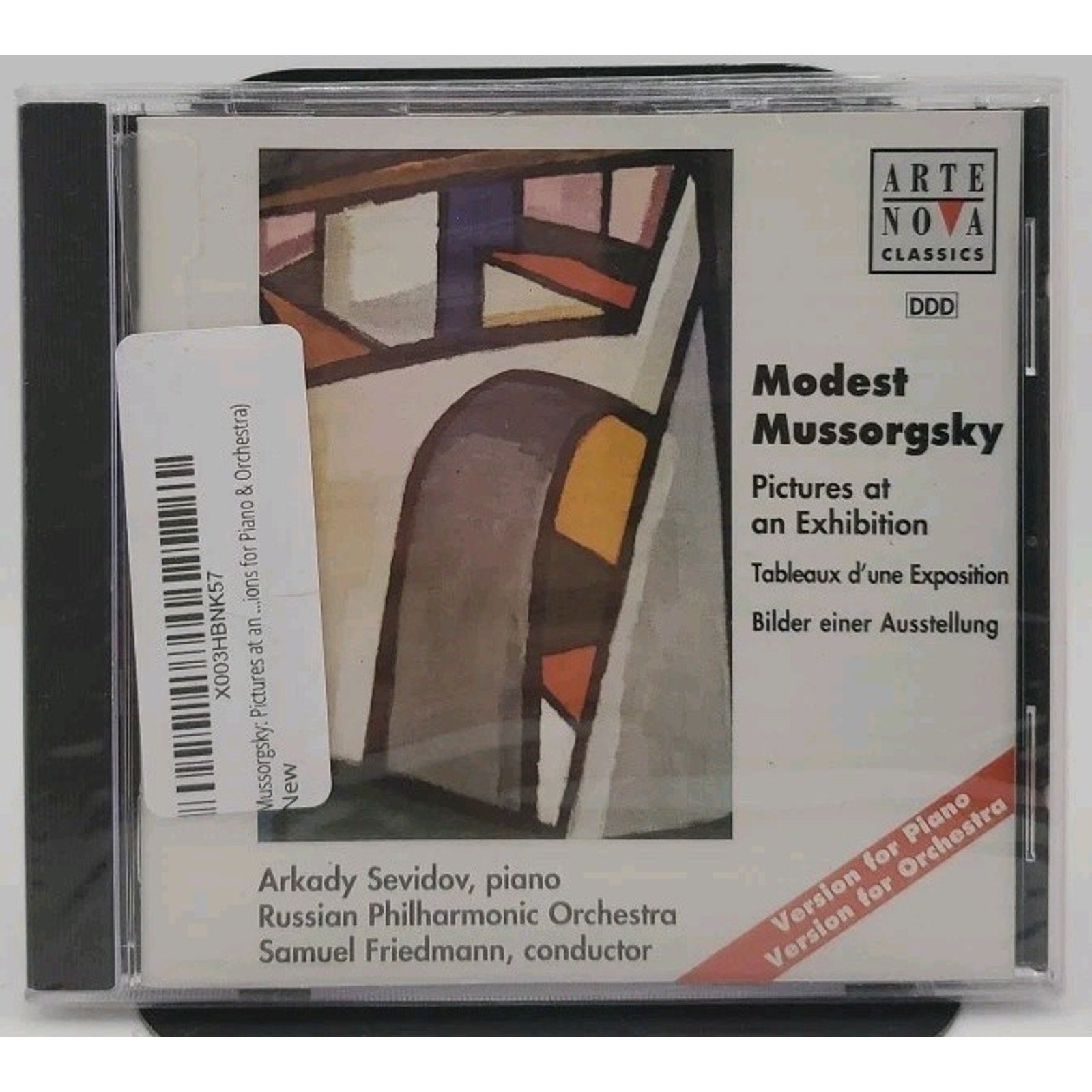 Modest Mussorgsky: Pictures At An Exhibition CD - *Brand New*
