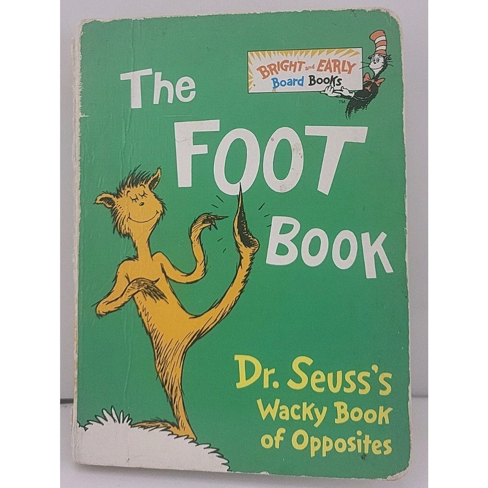 Foot Book : Dr. Seuss's Wacky Book of Opposites by Seuss (1996, Children's Board