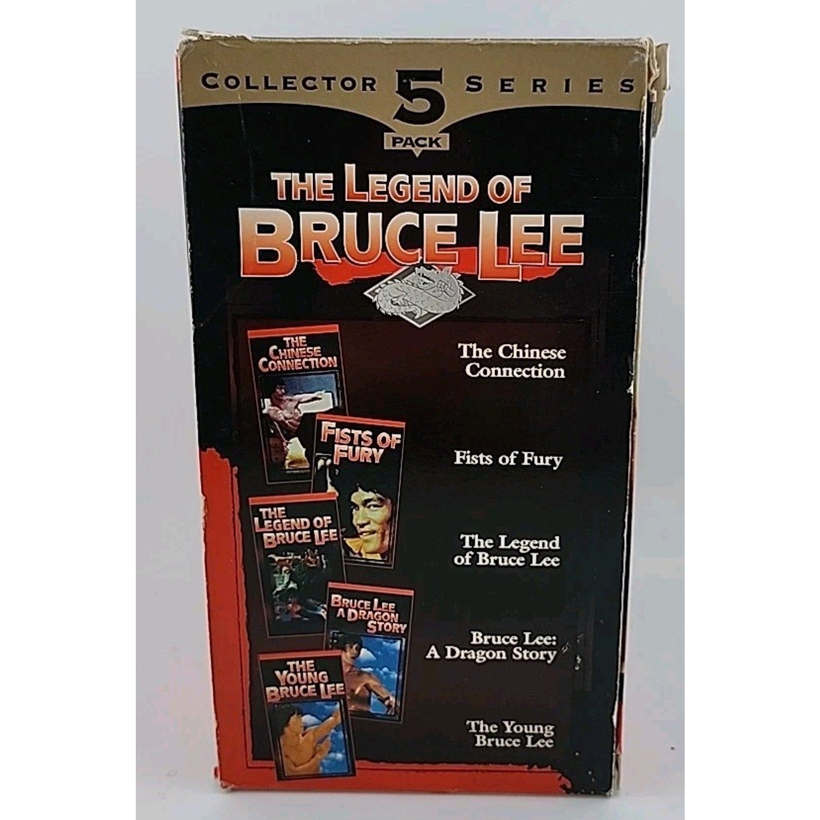 Legend of Bruce Lee - Collection (VHS, 2002, 5-Tape Set)
