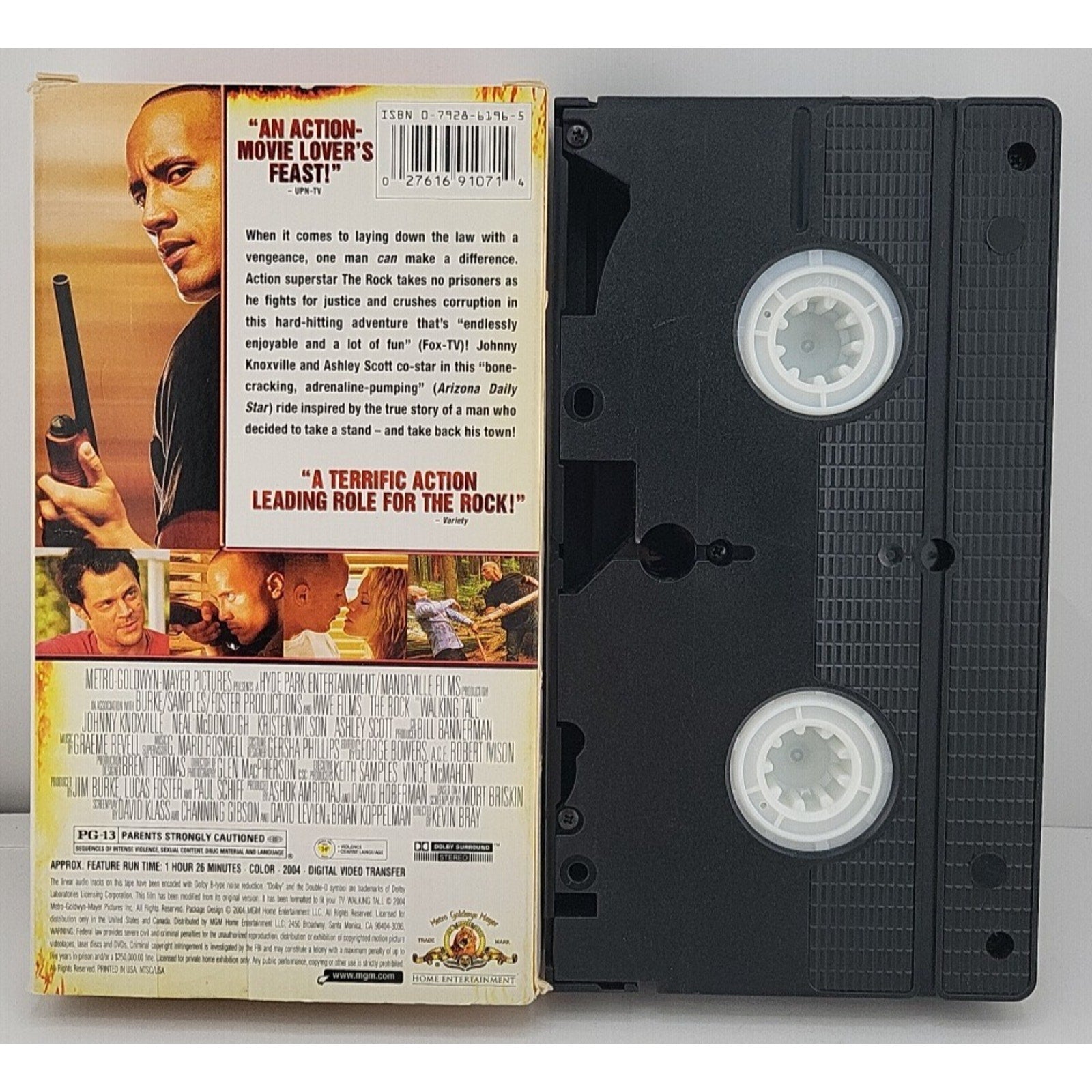 Walking Tall (2004) (VHS, 2004)