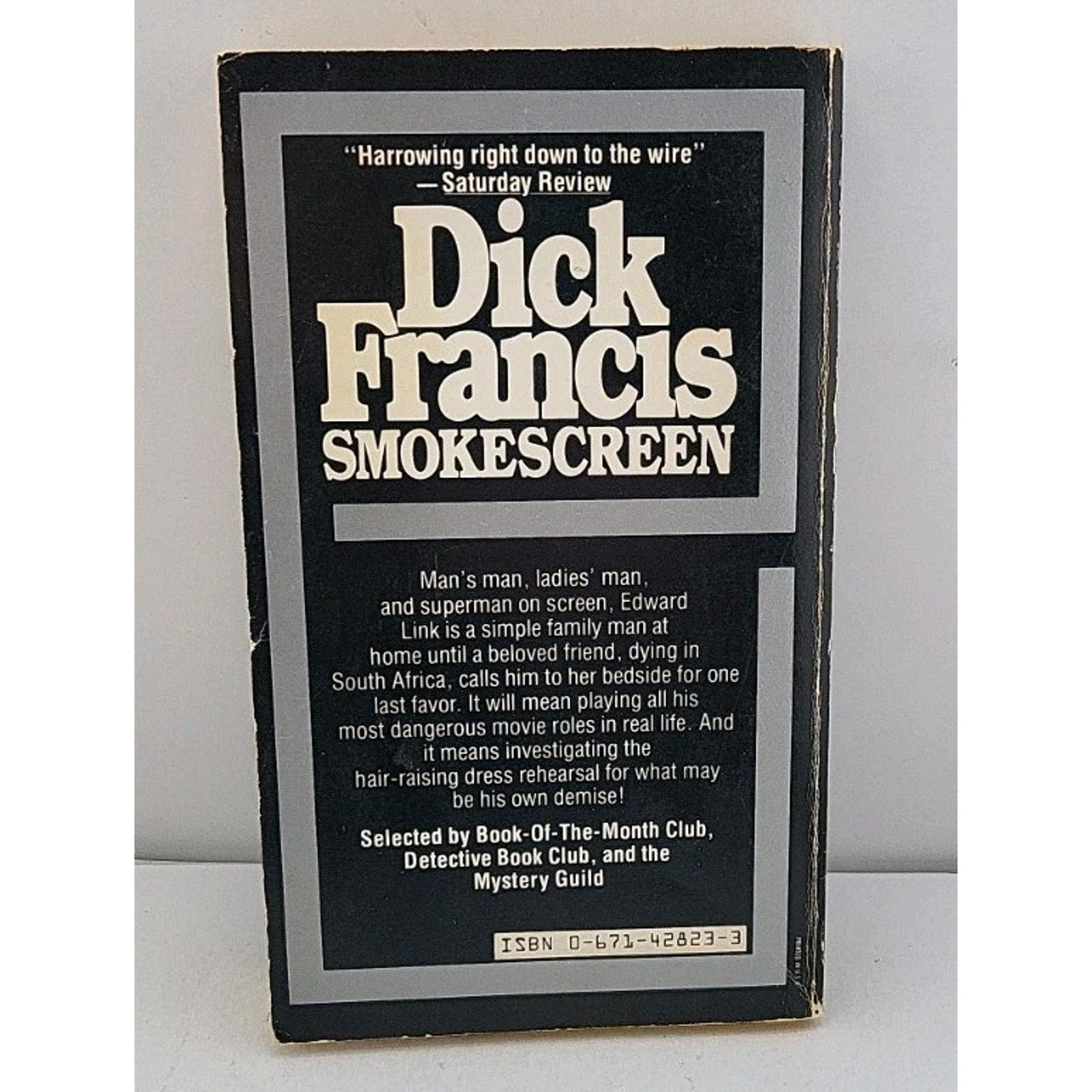 Dick Francis Smokescreen Paperback