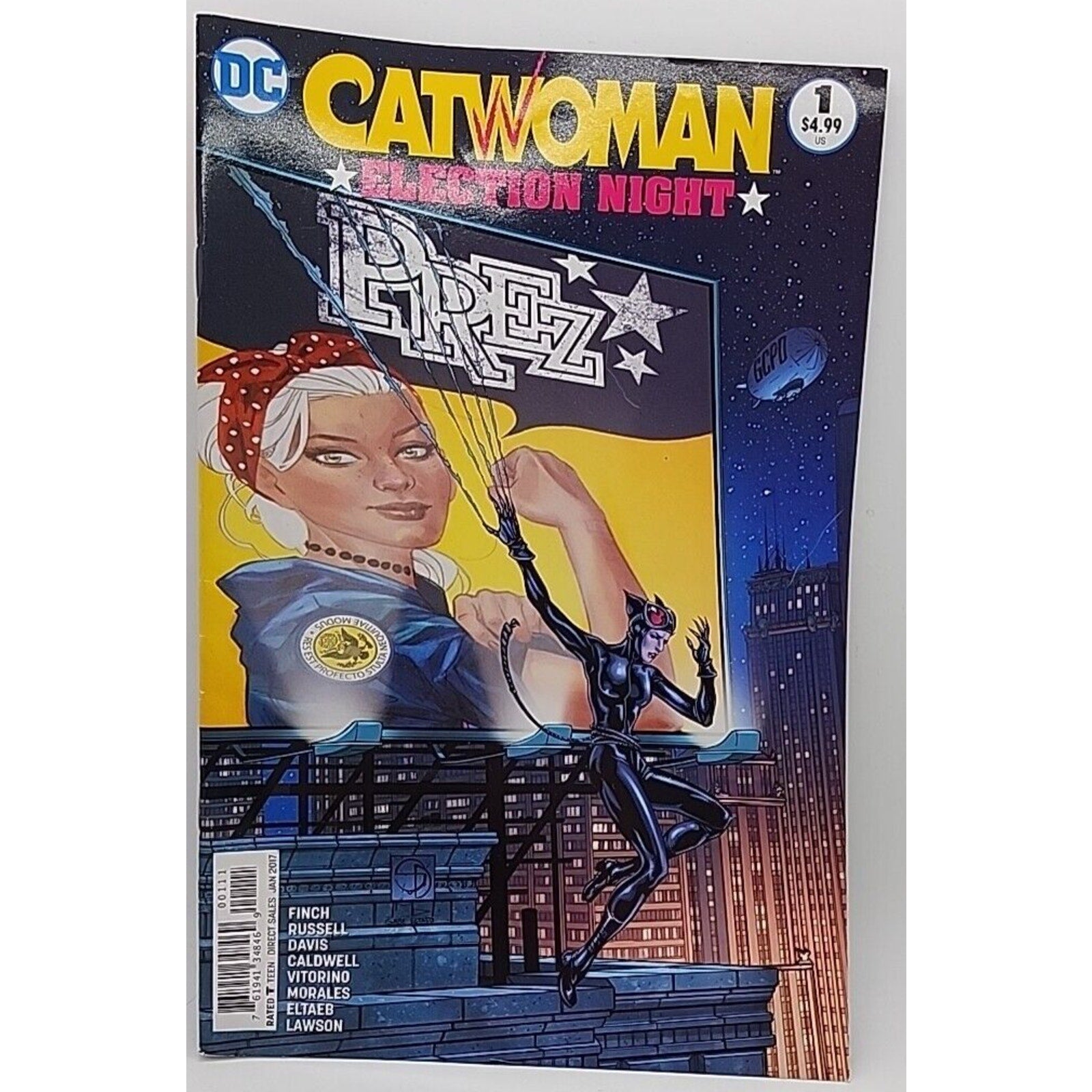 Catwoman Election Night # 1 (DC, 2017) Cover 1 One-Shot