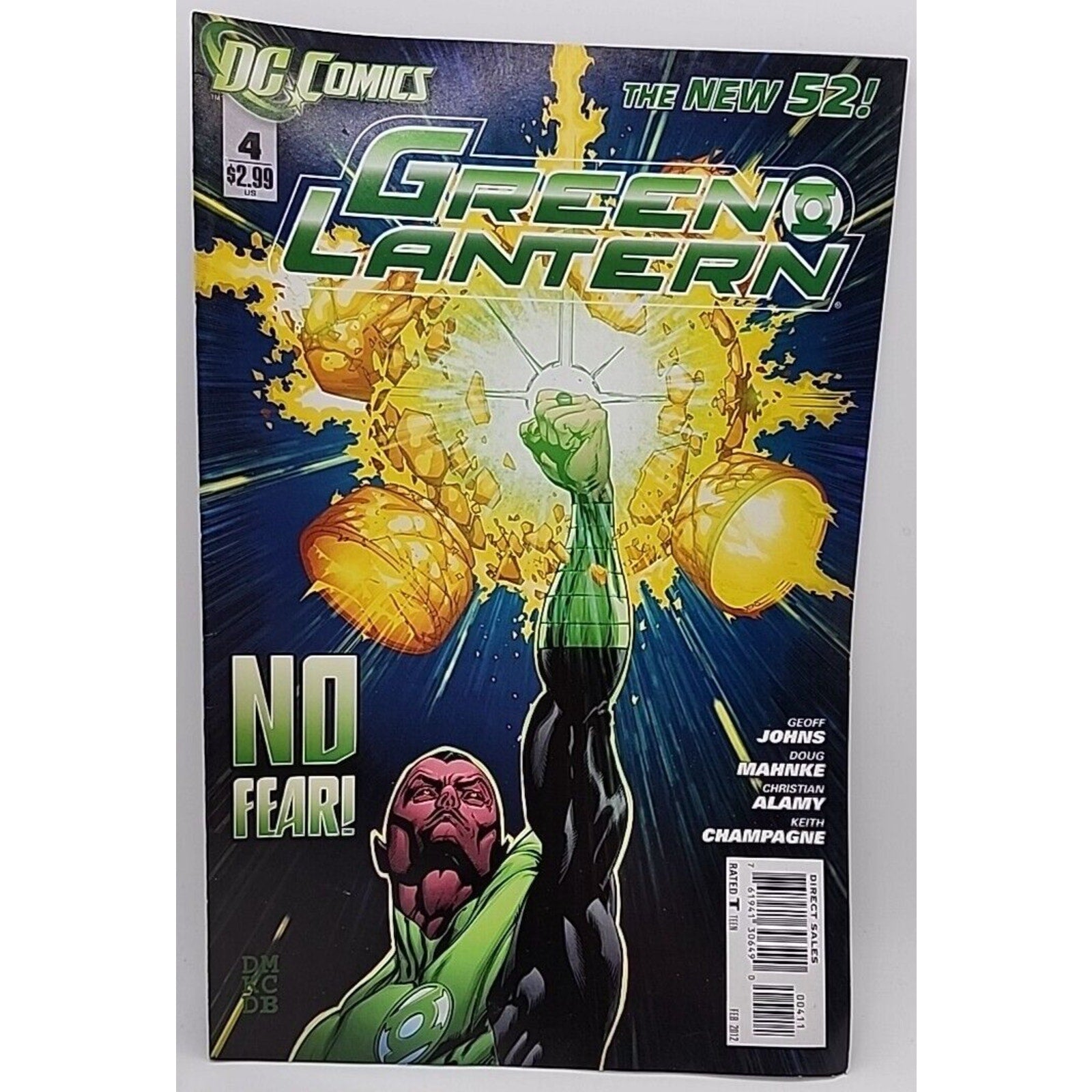 Green Lantern #4 (2012) DC Comics