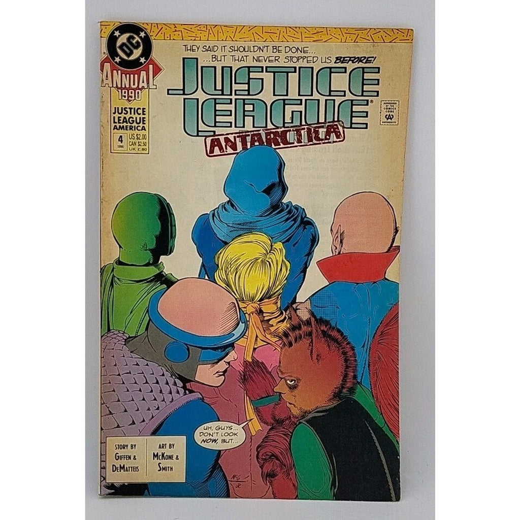 Justice League Antarctica 4 Comic Book