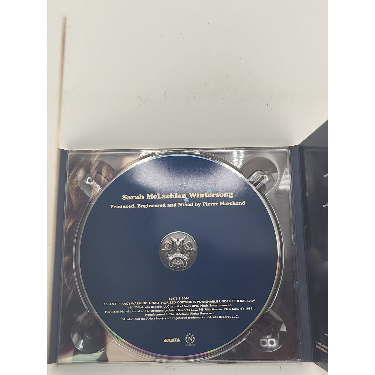 Wintersong by Sarah McLachlan (CD, 2006)