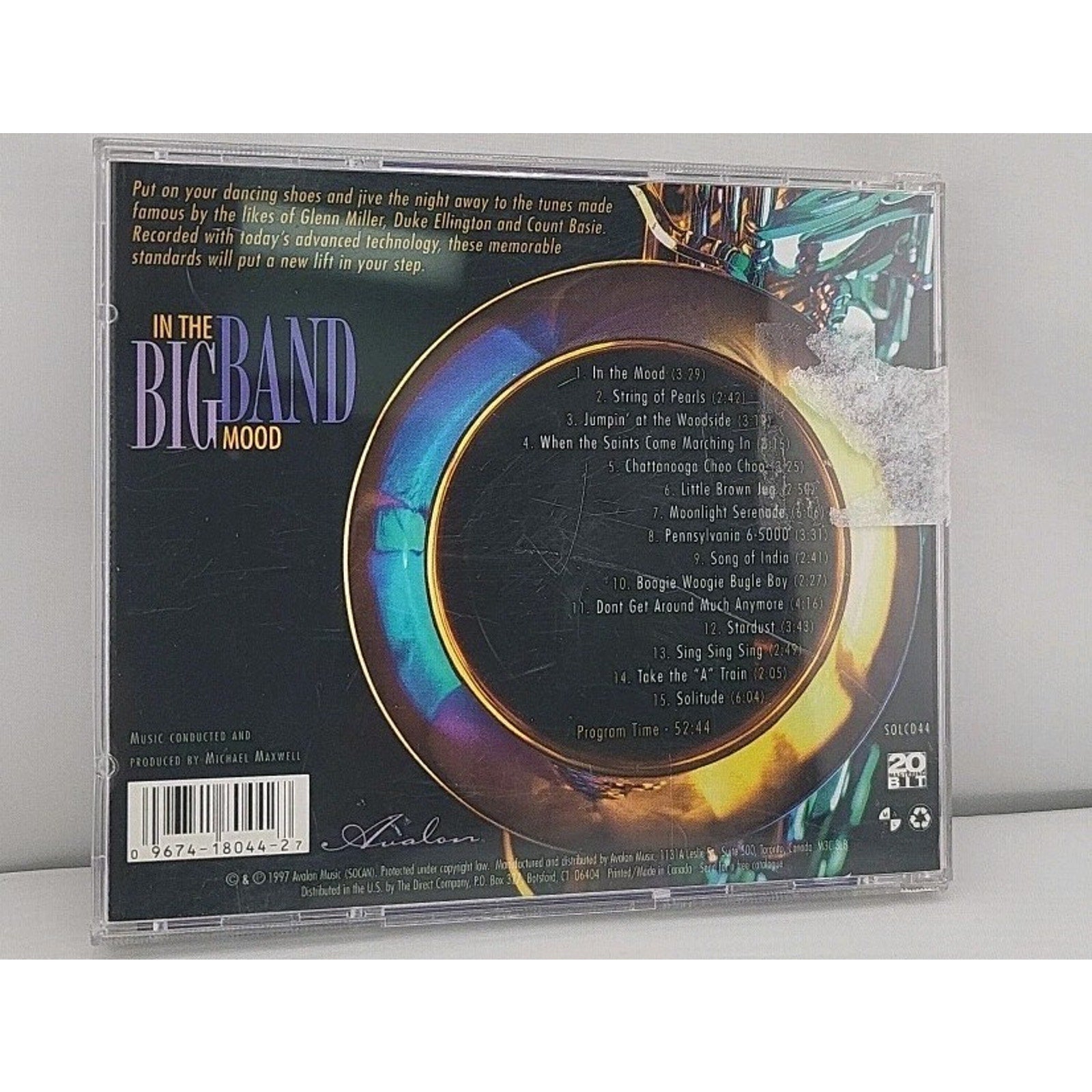 In the Big Band Mood by Michael Maxwell (CD, Oct-2006, Avalon Records)