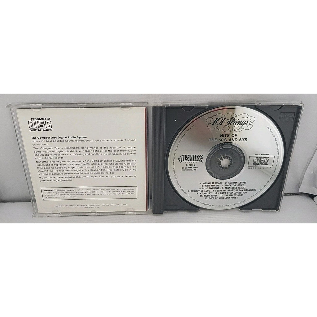 101 Strings Orchestra - Hits Of The 50's and 60's [CD] 1986