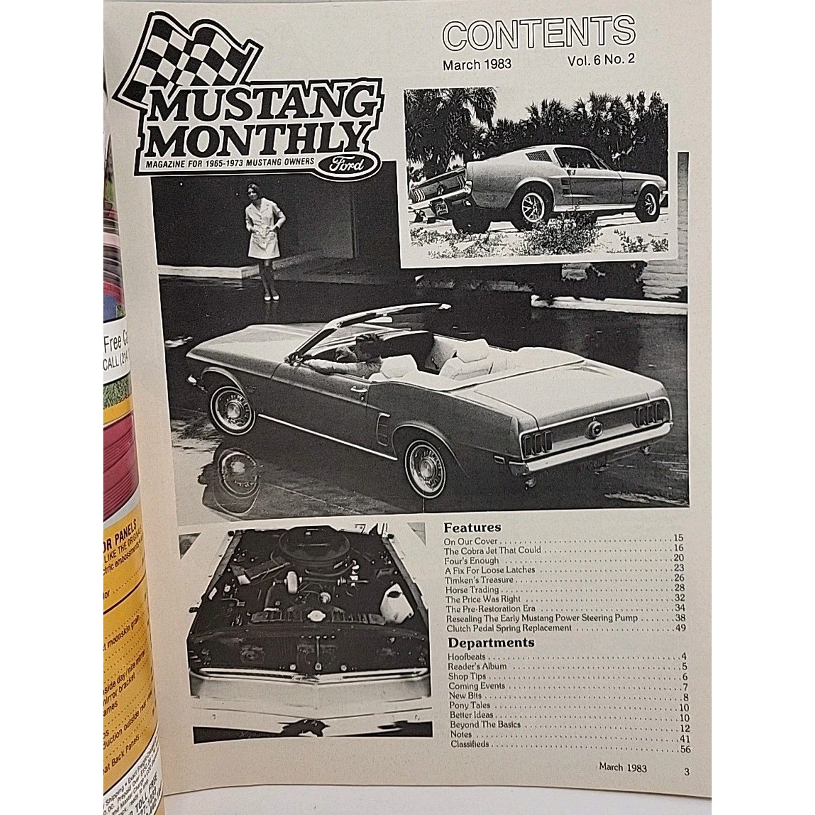 Mustang Monthly Magazine - March 1983 - Vol. 6 No. 2