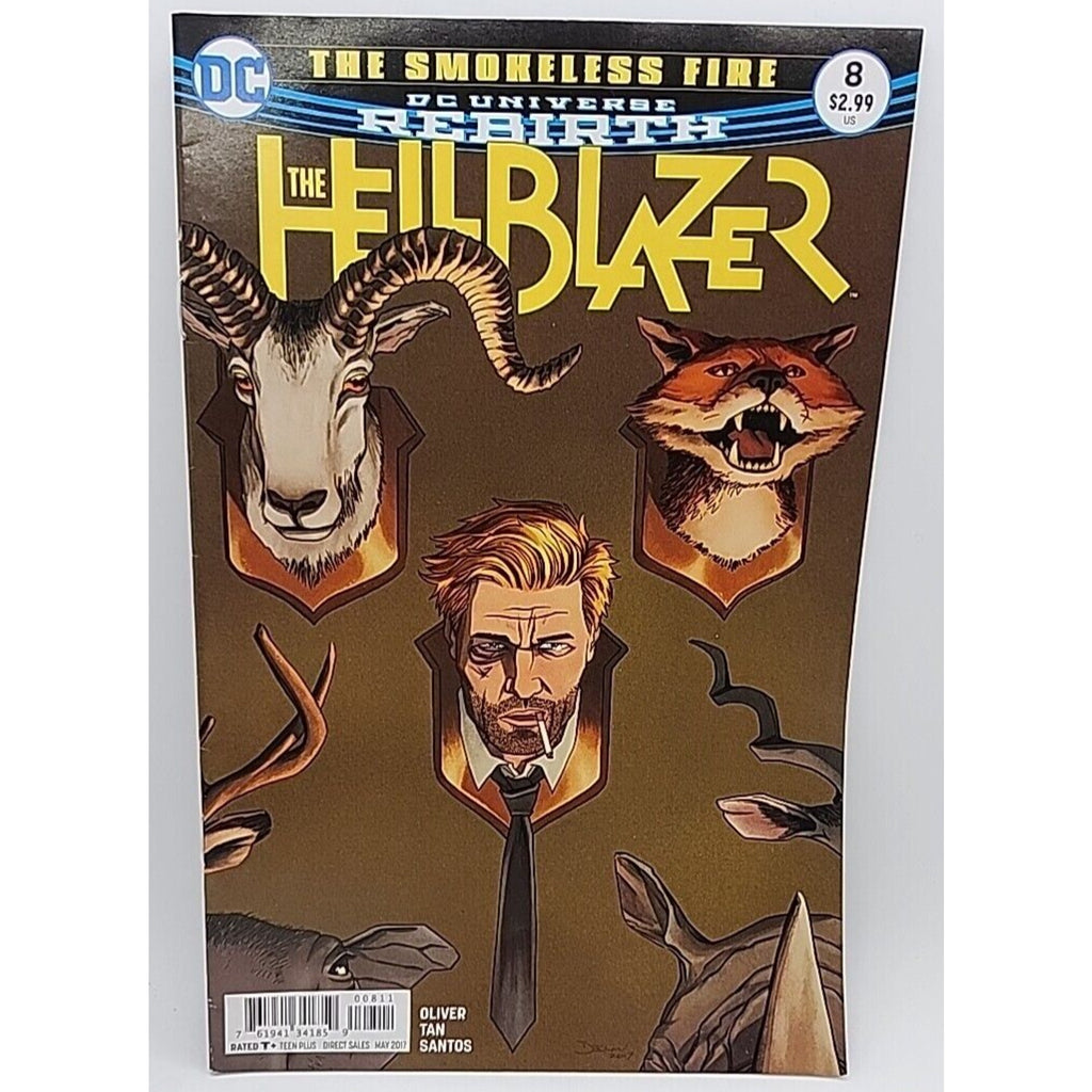 The Hellblazer Rebirth #8 May DC Comic Book 2017