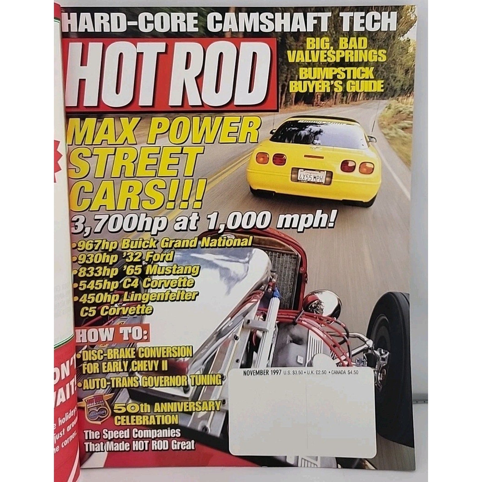 Hot Rod Magazine November 1997