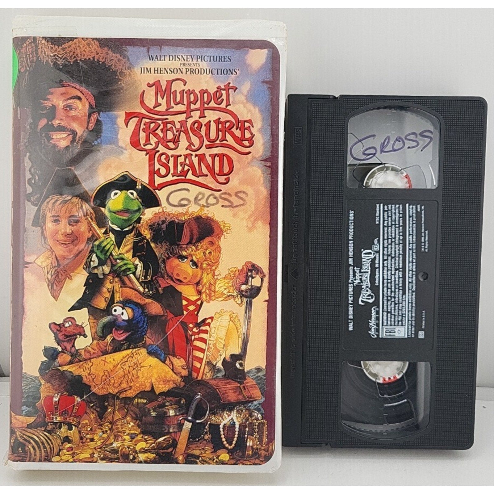 Muppet Treasure Island (VHS, 1996)