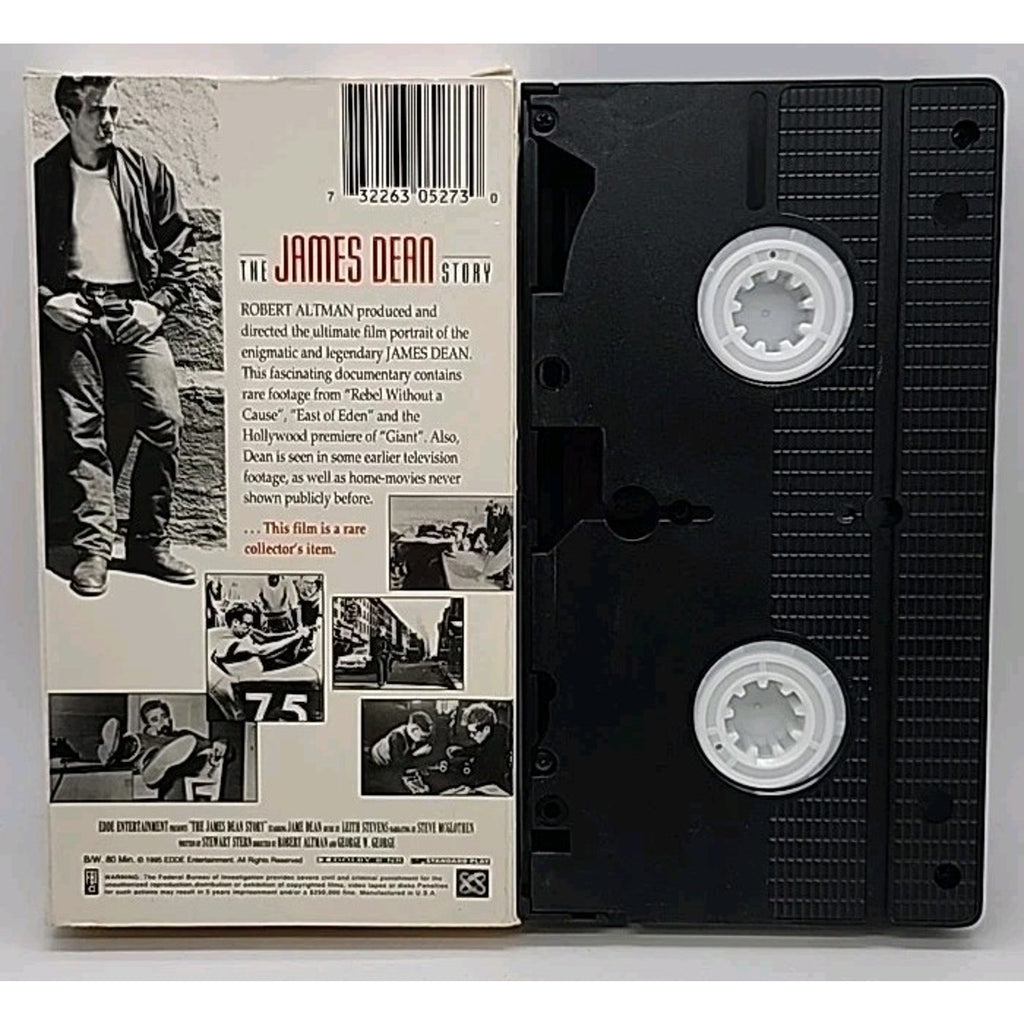 The James Dean Story (VHS)