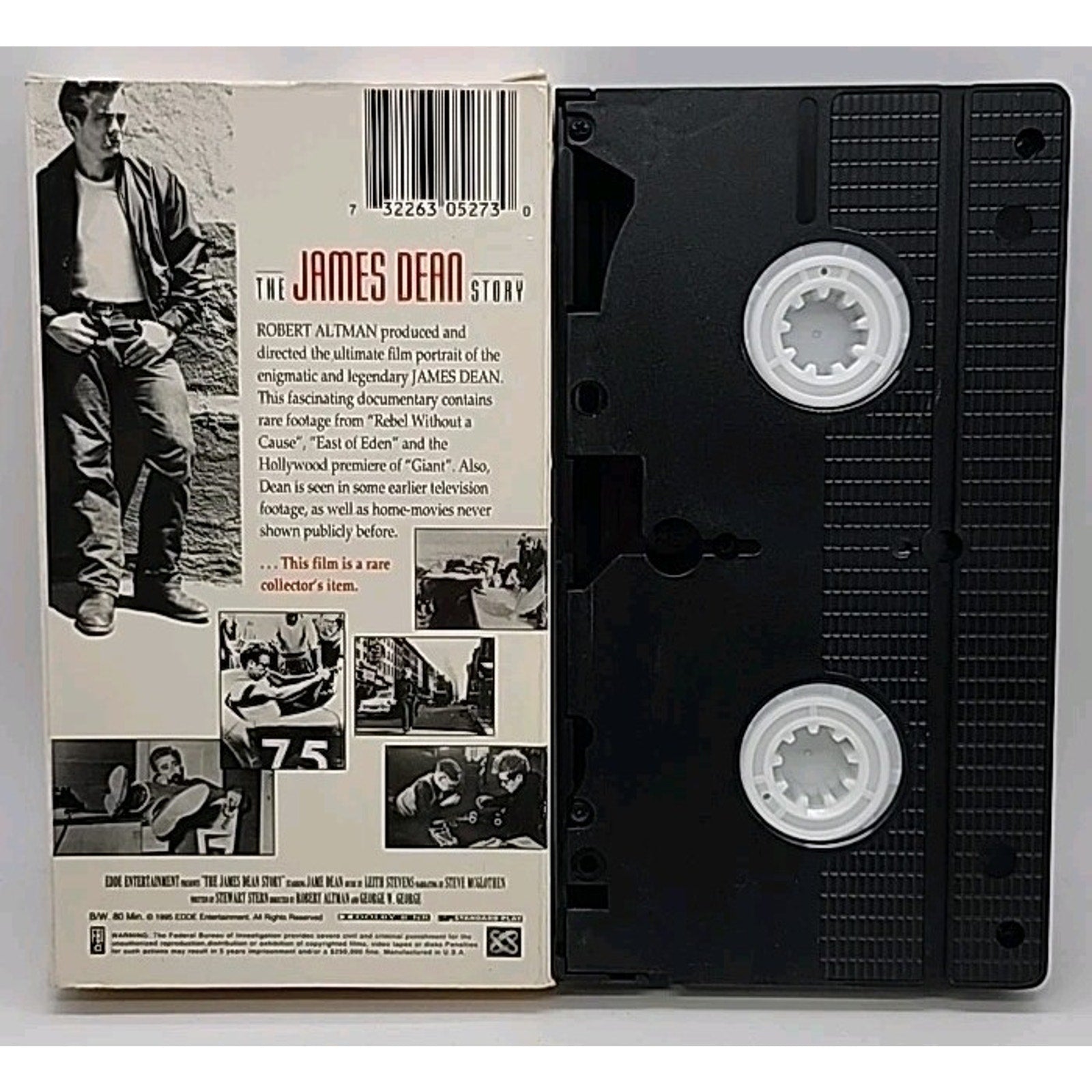 The James Dean Story (VHS)